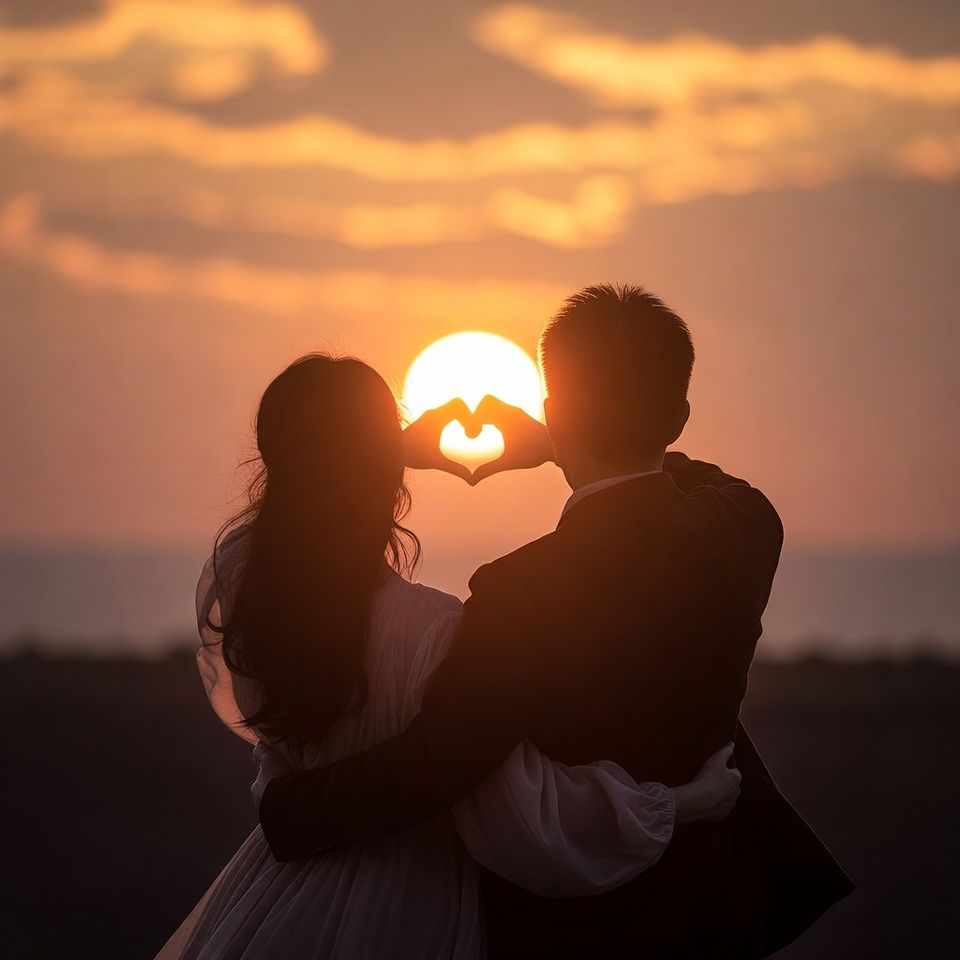 Happy couple